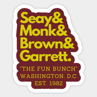 Washington's Fun Bunch! Sticker